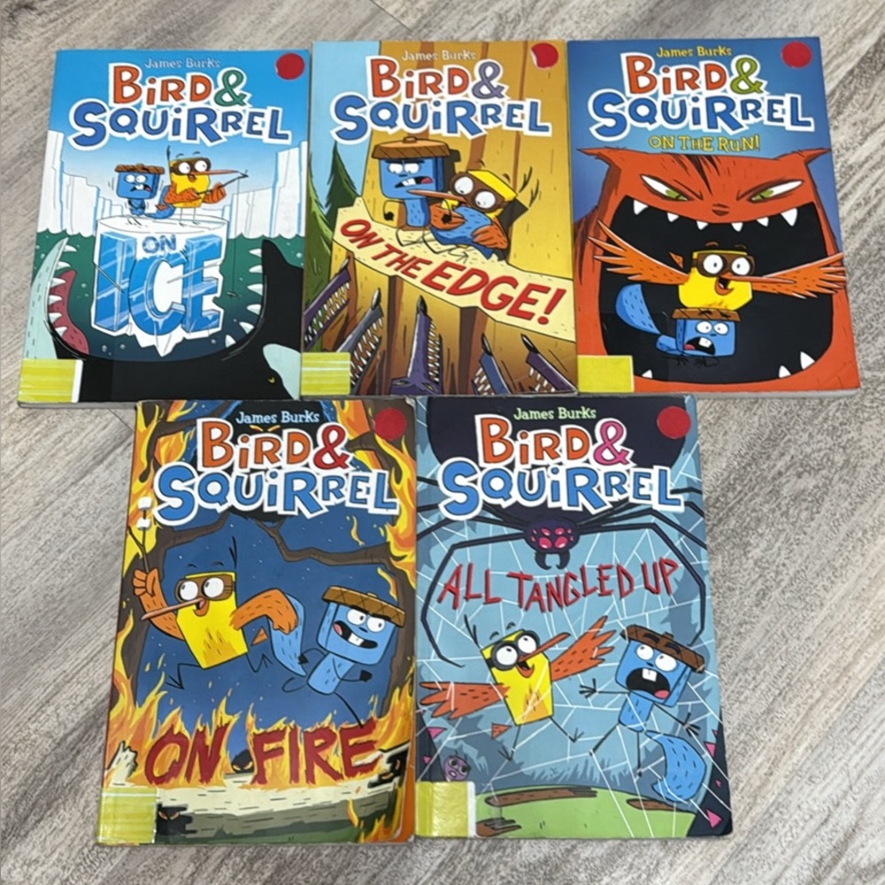 Bird & Squirrel Book Set by